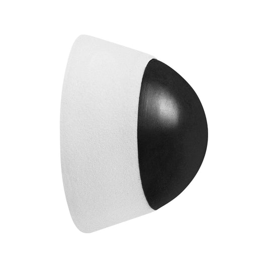 Deurstopper wit rond 37,5x25 mm | GPF