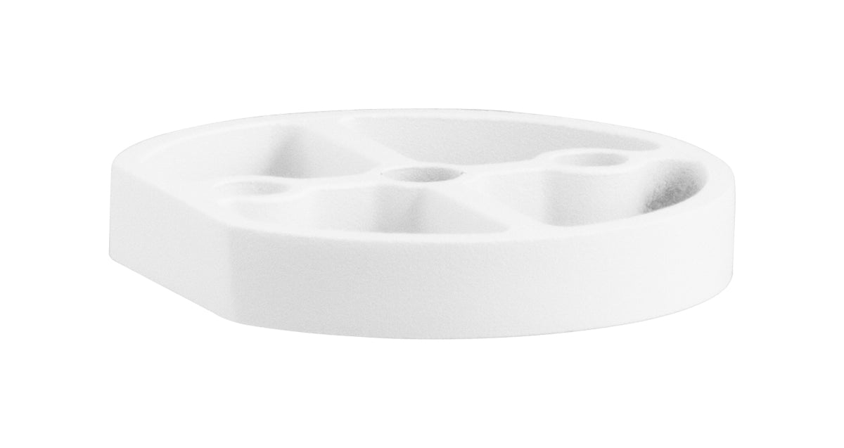 Verhogingsschijf deurstopper wit 10x64 mm | GPF