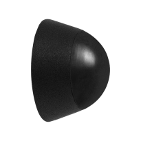 GPF Deurstopper rond 37,5x25mm - zwart