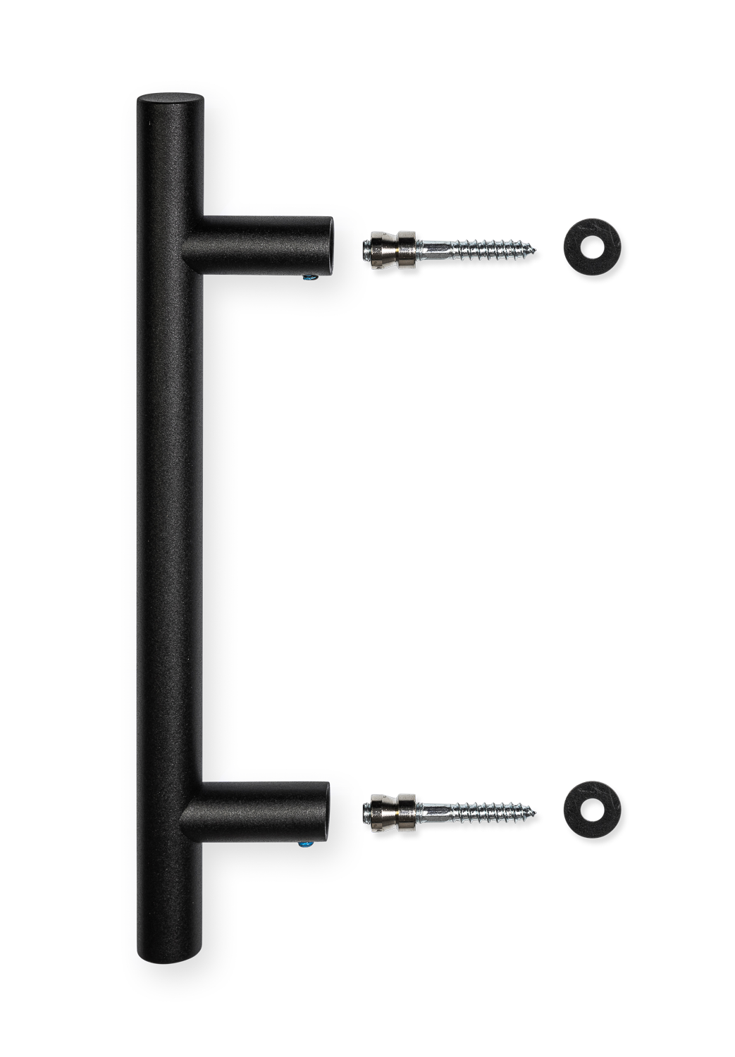 Deurgrepen T-model rond, 300mm | AVJD | zwart