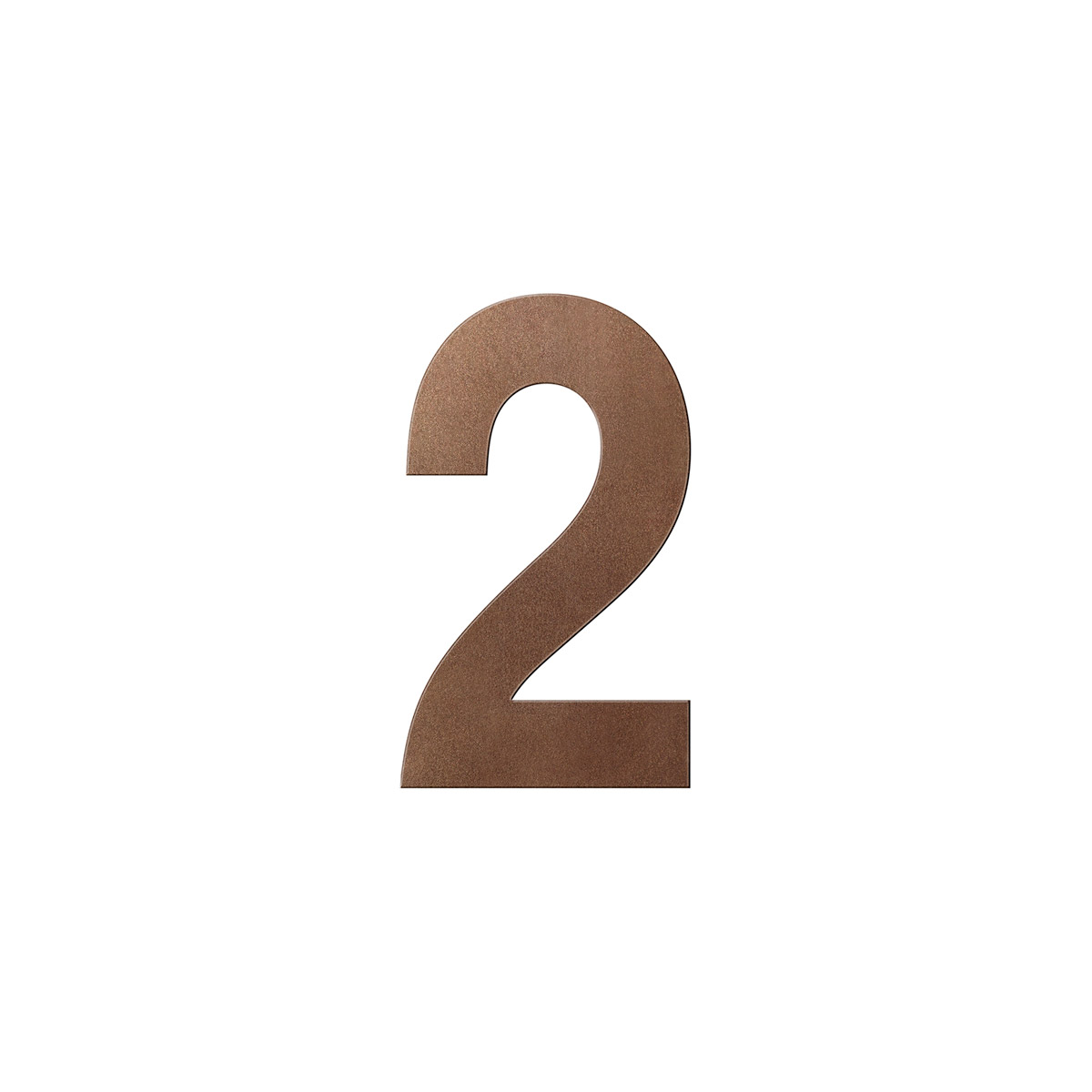 Huisnummers Bronze blend 200 mm (L) – Anastasius | GPF