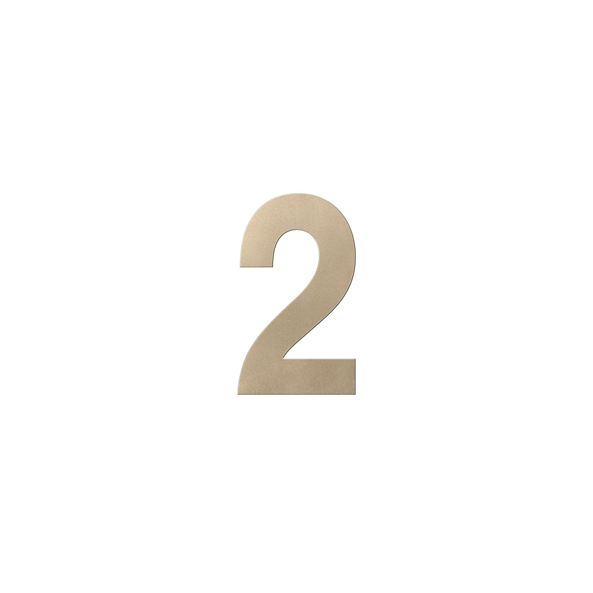 Huisnummers Champagne blend 150 mm – Anastasius | GPF