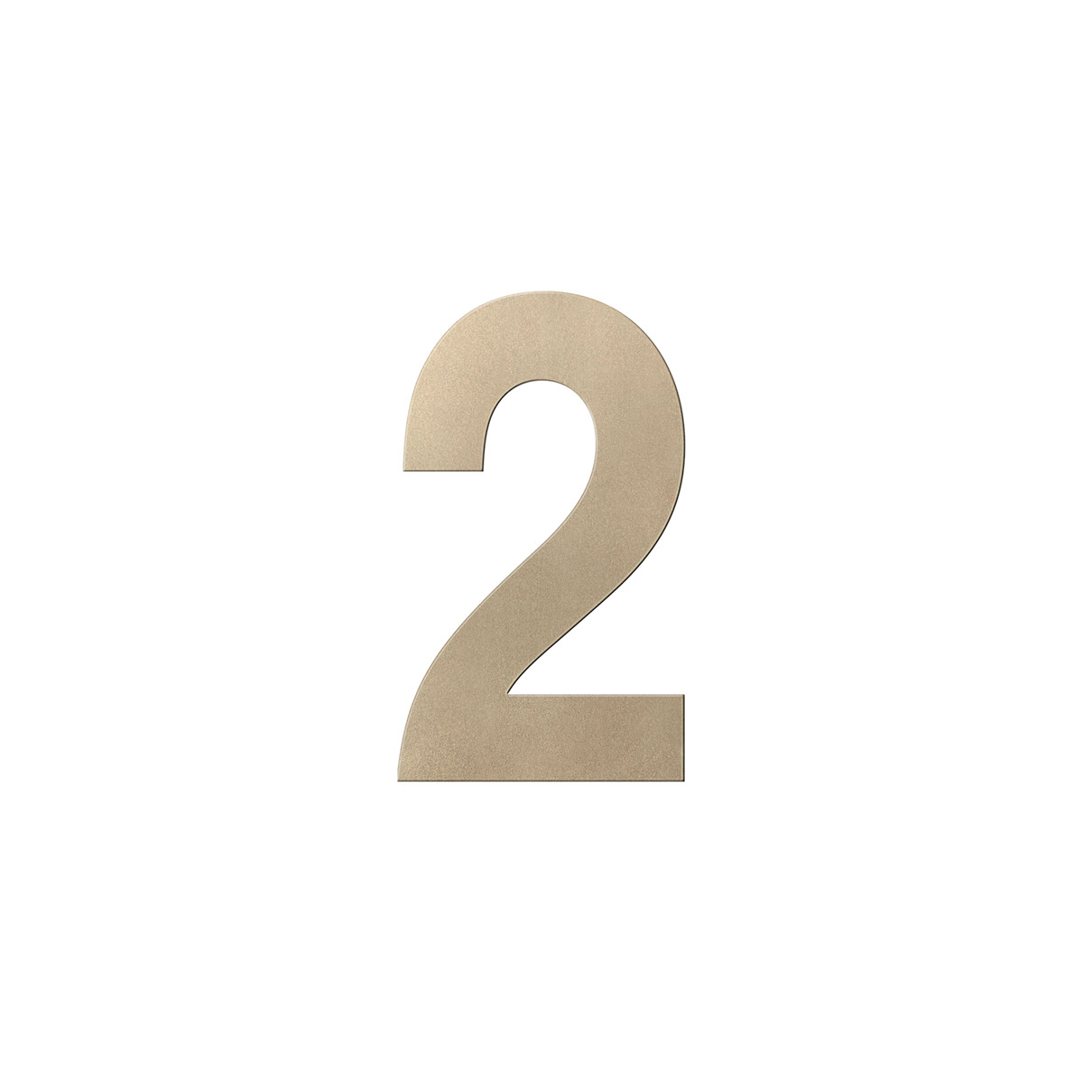 Huisnummers Champagne blend 200 mm (L) – Anastasius | GPF