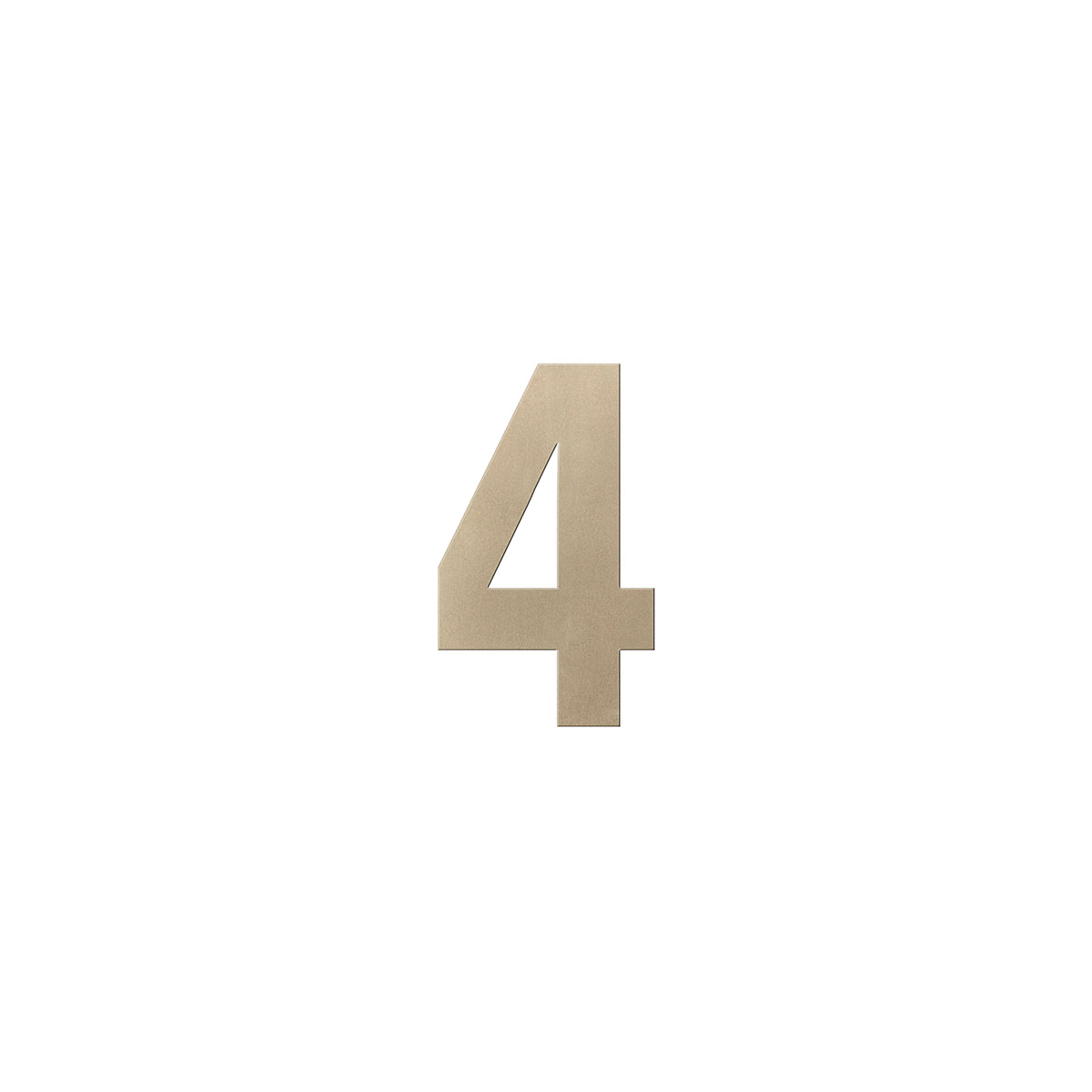 Huisnummers Champagne blend 150 mm – Anastasius | GPF