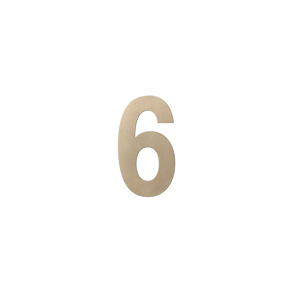 Huisnummers Champagne blend 150 mm – Anastasius | GPF