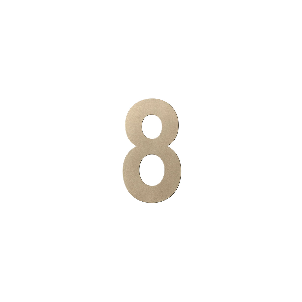 Huisnummers Champagne blend 150 mm – Anastasius | GPF