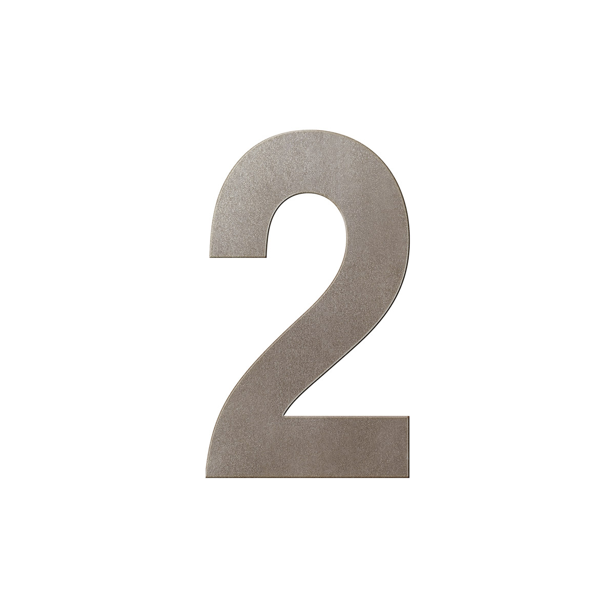 Huisnummers Mocca blend 250 mm (XL) – Anastasius | GPF
