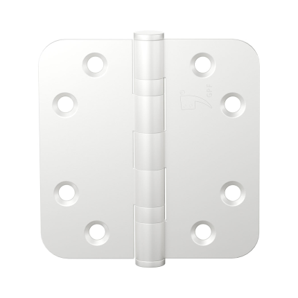 Ball bearing hinge rounded 3.5" (89x89x2.5mm) | Intersteel | black