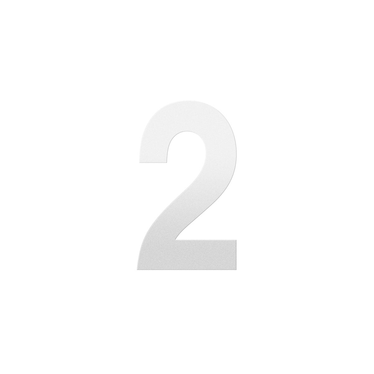 Huisnummers wit 200 mm (L) – voordeur & gevel | GPF