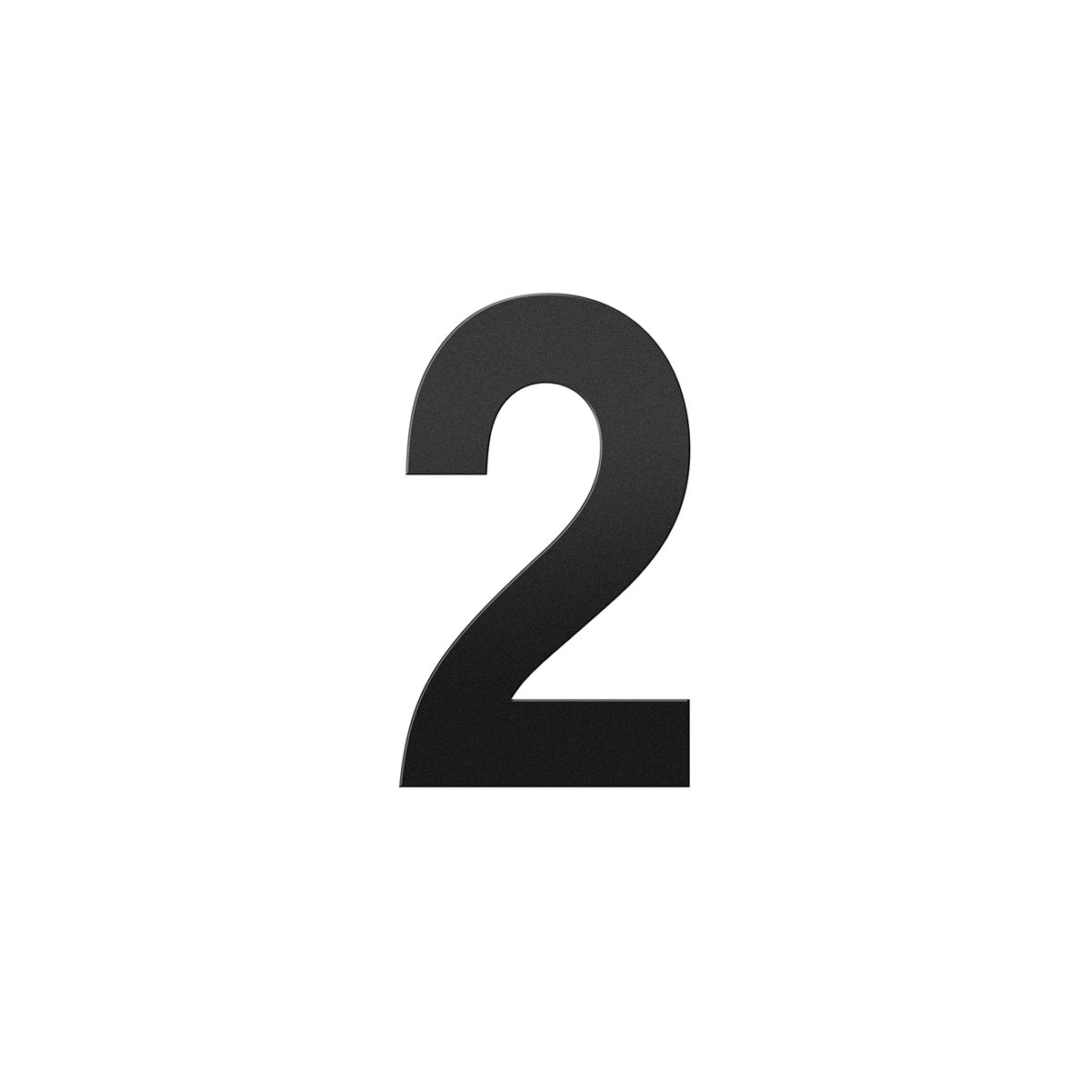 Huisnummers zwart 200 mm (L) – voordeur & gevel | GPF