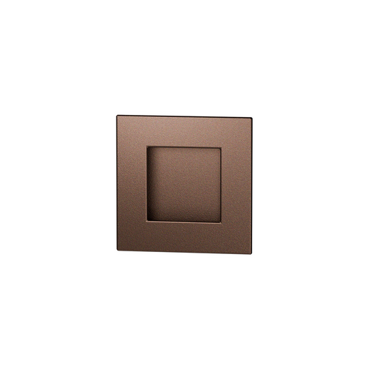Schuifdeurkom vierkant Bronze blend 30x30–90x90 mm