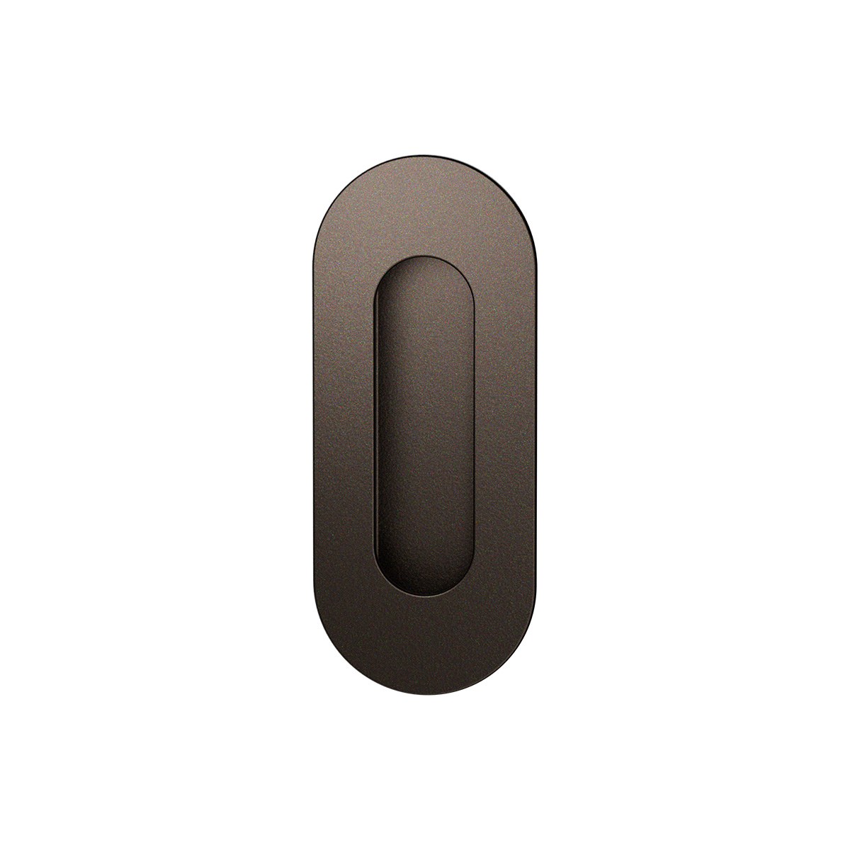 Schuifdeurkom ovaal Dark blend 120x40–180x60 mm