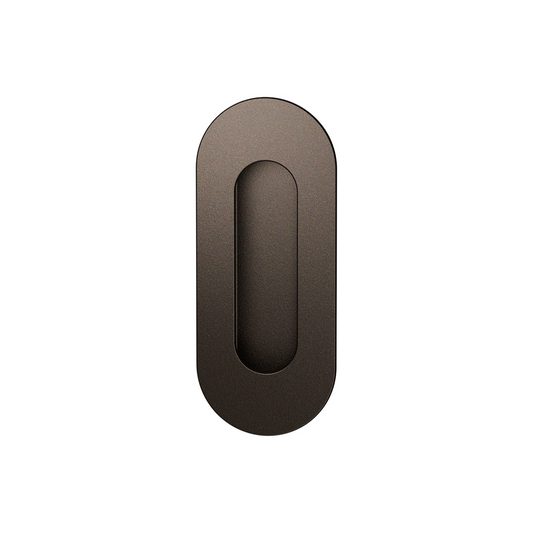 Schuifdeurkom ovaal Dark blend 120x40–180x60 mm
