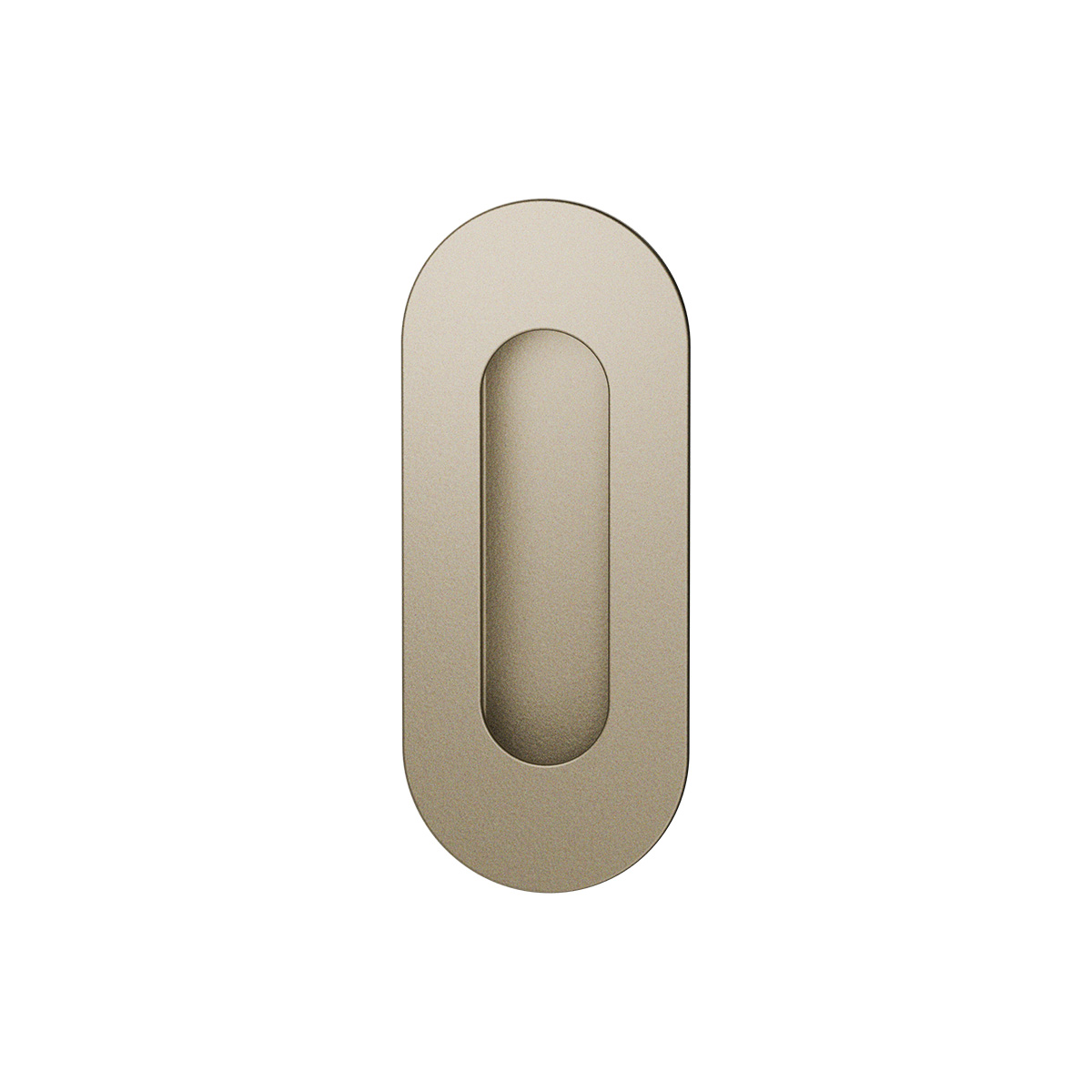Schuifdeurkom ovaal Champagne blend 120x40–180x60 mm