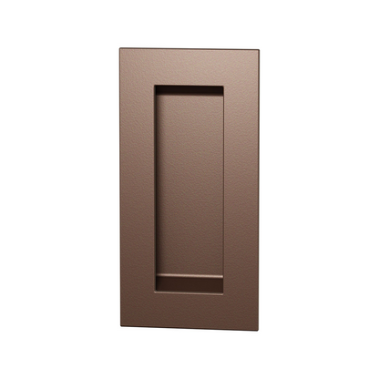 Schuifdeurkom rechthoekig Bronze blend 102x51 mm