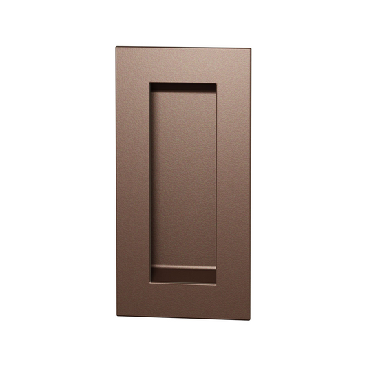 Schuifdeurkom rechthoekig Bronze blend 102x51 mm