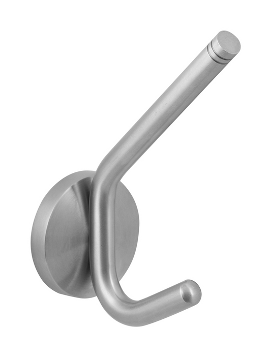 Jas- en hoedhaak RVS geborsteld 150 x 58 x 92 mm