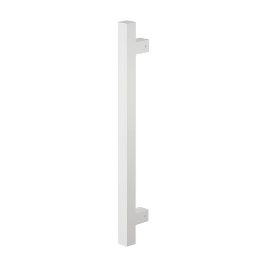 Vierkante deurgreep T-model wit GPF10