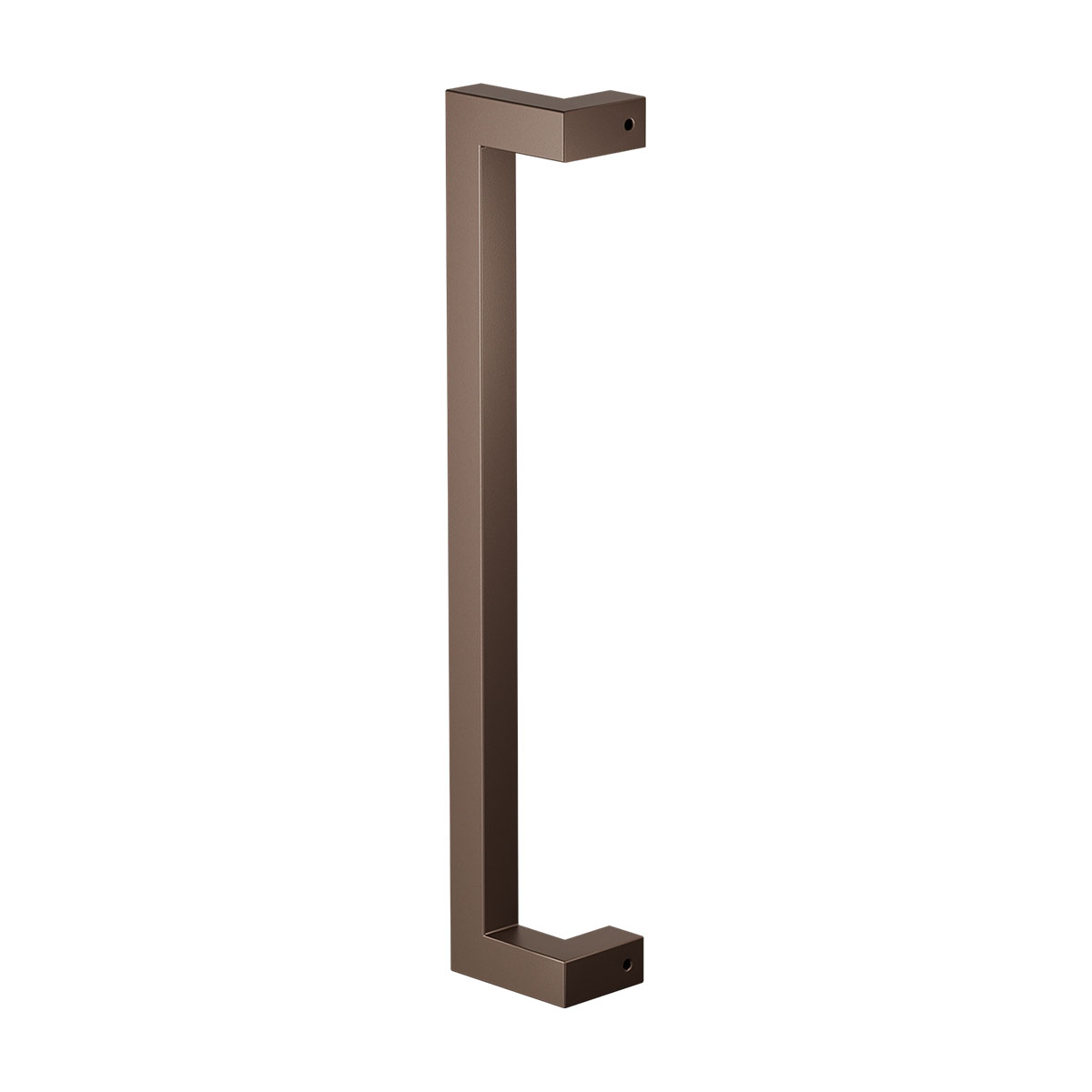 Verkropte deurgreep D-model Bronze blend GPF13