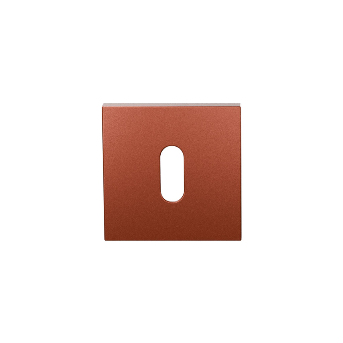 GPF Entree sleutelrozet vierkant Terra terracotta