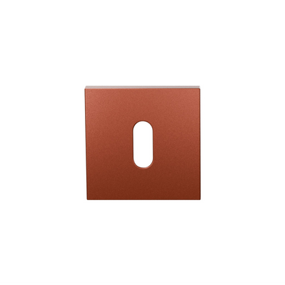 GPF Entree sleutelrozet vierkant Terra terracotta
