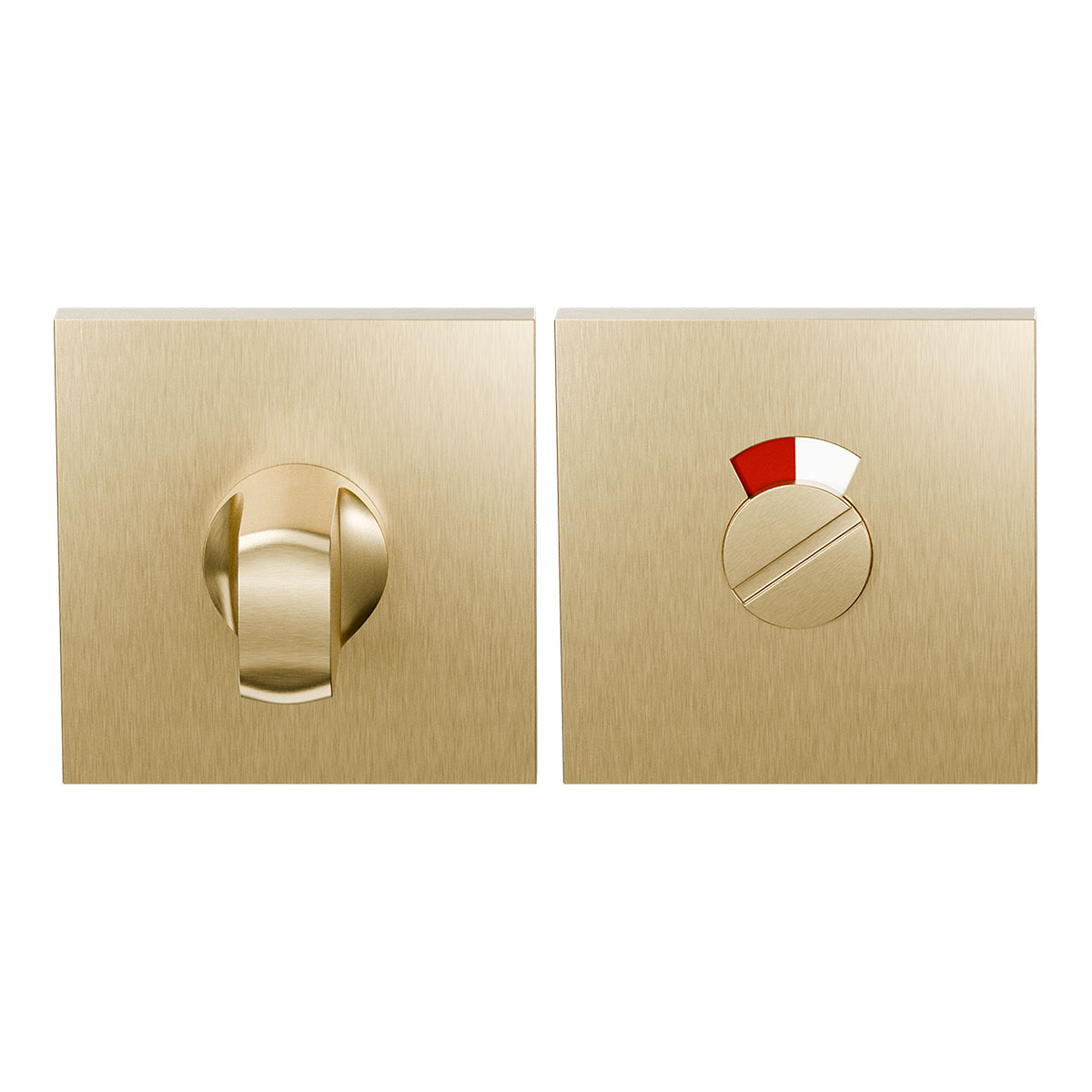 Toiletsluiting vierkant mat messing PVD – GPF Entree