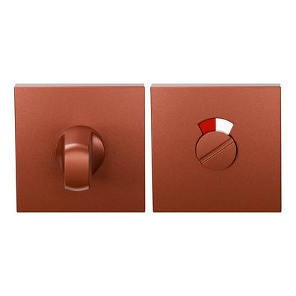 GPF Entree toiletsluiting vierkant Terra terracotta