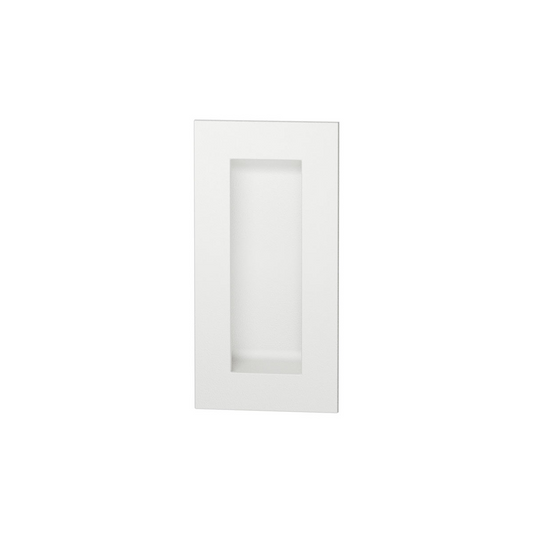 Schuifdeurkom rechthoekig wit 102x51 mm