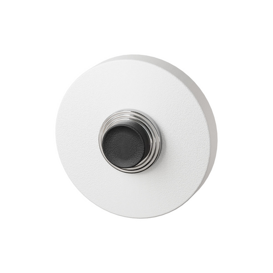 Beldrukker rond wit – deurbel Ø 50x8mm | GPF