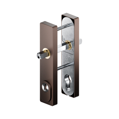 GPF hefschuifschilden SKG*** Rechthoekig 160 mm – greep binnen en buiten bronze blend