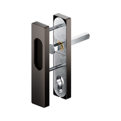 GPF hefschuifschilden SKG*** Rechthoekig 160 mm – greep binnen, kom buiten Dark blend
