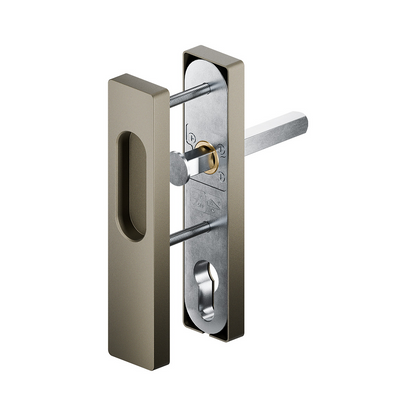 GPF hefschuifschilden SKG*** Rechthoekig 160 mm – greep binnen, kom buiten Champagne blend
