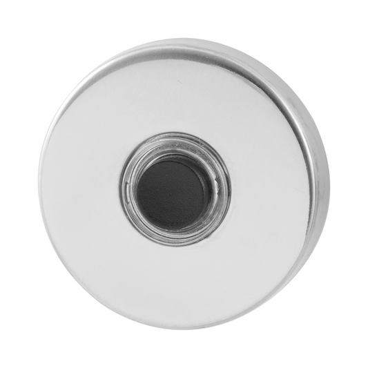 Beldrukker rond RVS gepolijst – deurbel Ø 50x8mm | GPF
