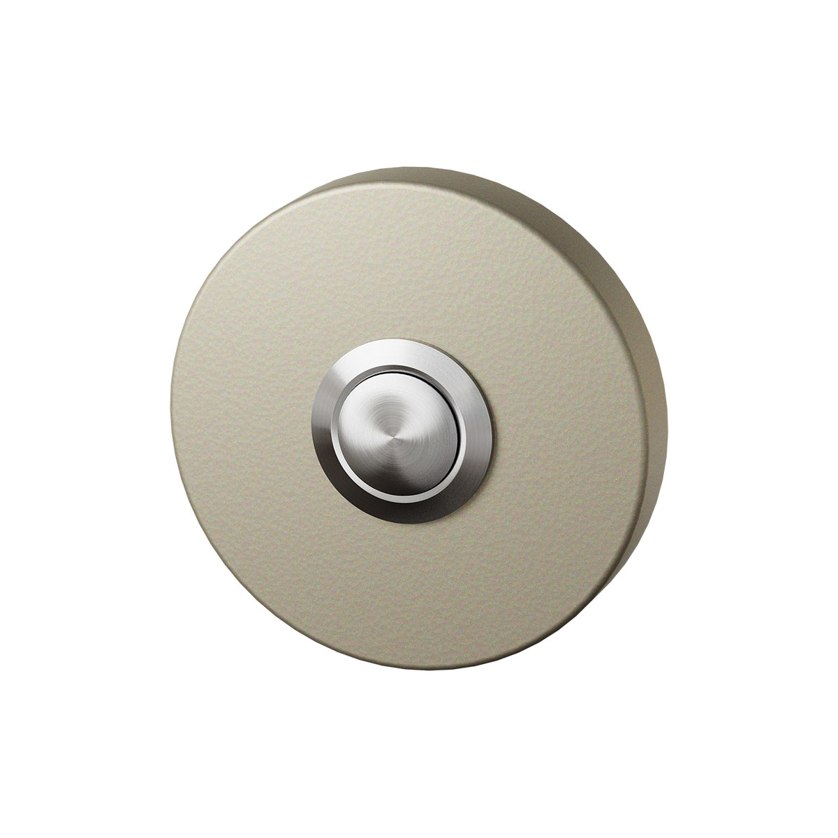 Beldrukker rond Champagne blend – deurbel Ø 50x8mm | GPF