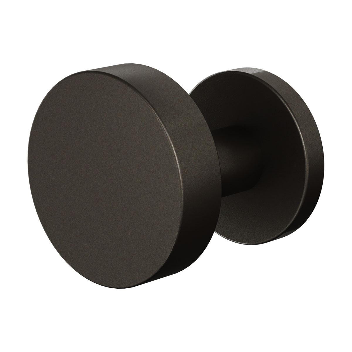 Knopkruk excentrische knop 60x16 mm op ronde rozet | GPF