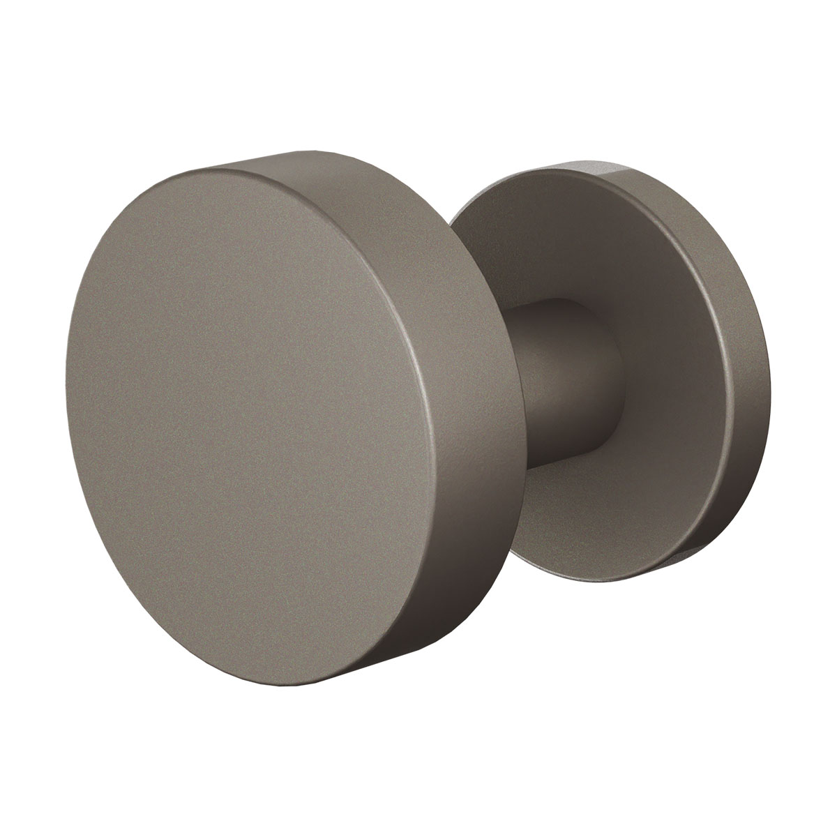 Knopkruk excentrische knop 60x16 mm op ronde rozet | GPF