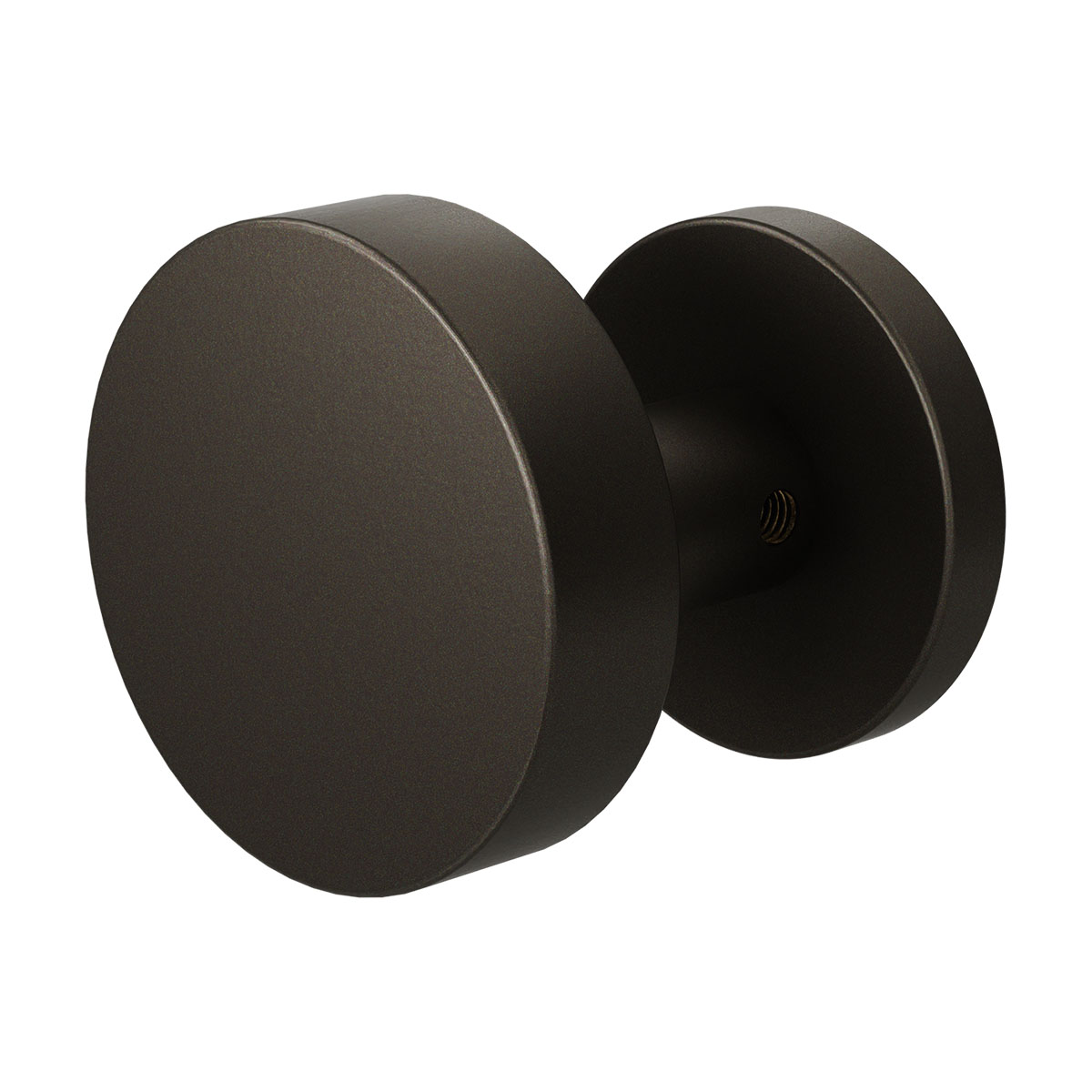 Knopkruk excentrische knop 60x16 mm op ronde rozet | GPF
