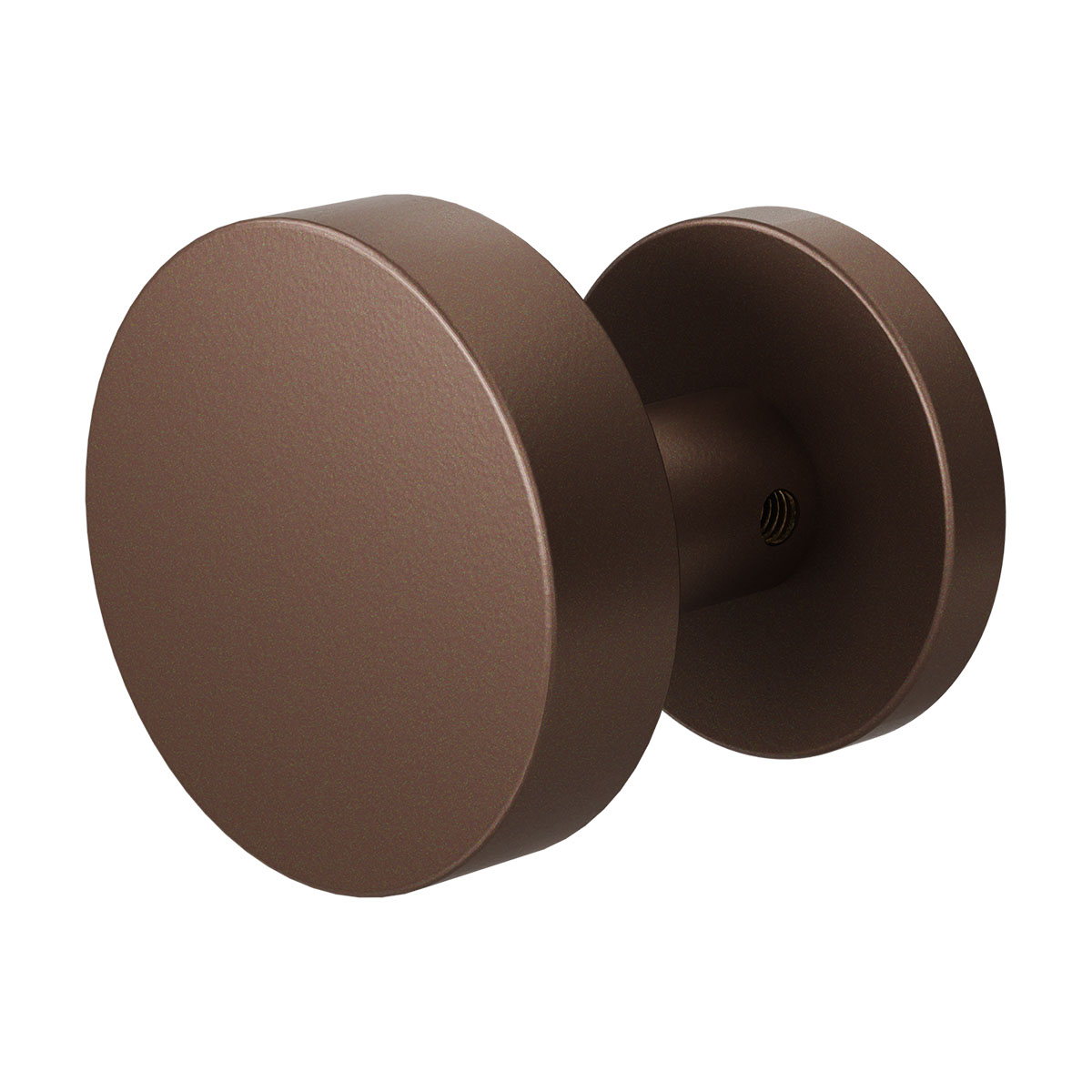 Knopkruk excentrische knop 60x16 mm op ronde rozet | GPF