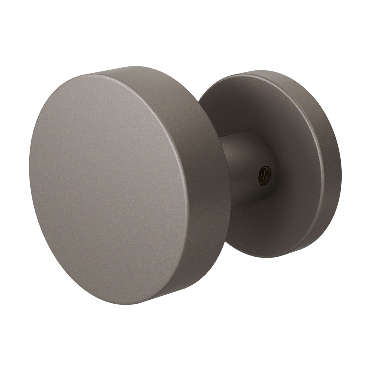 Knopkruk excentrische knop 60x16 mm op ronde rozet | GPF