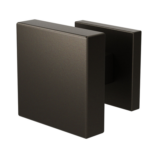 Knopkruk vierkant 60x60 mm op vierkante rozet | GPF