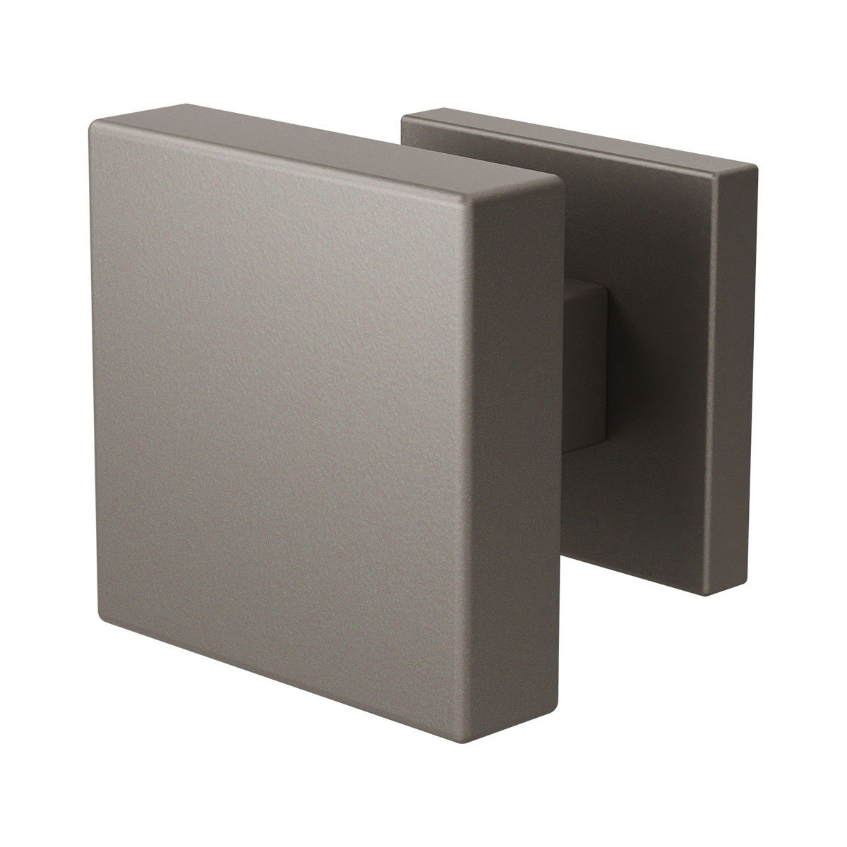 Knopkruk vierkant 60x60 mm op vierkante rozet | GPF