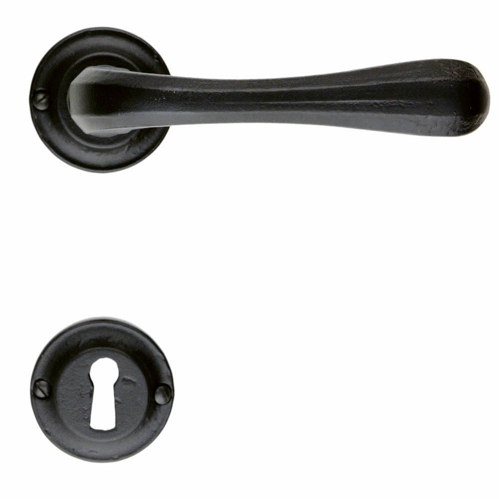 Deurklinken Pro Gretana op rozet | HDD | zwart