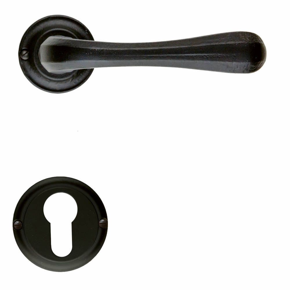 Deurklinken Pro Gretana op rozet | HDD | zwart