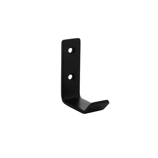 Intersteel Kapstokhaak enkel haakje - zwart