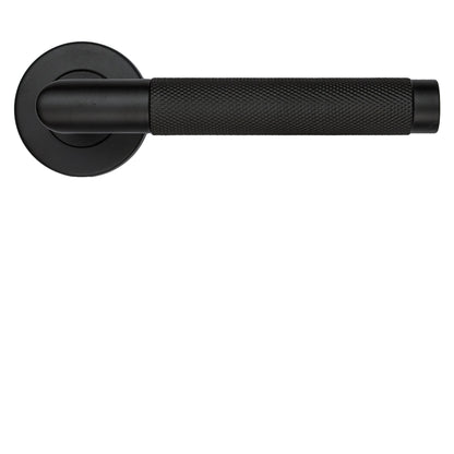 GPF Door Handles L-Hook Matte Black | Design Stainless Steel Rosette