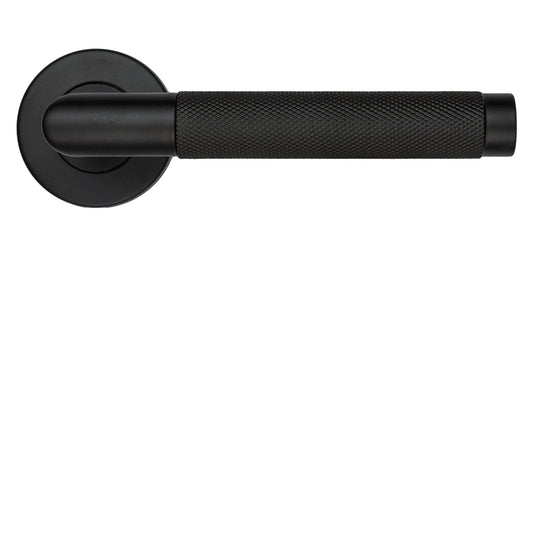 GPF Door Handles L-Hook Matte Black | Design Stainless Steel Rosette