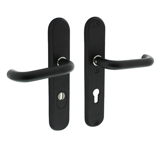 Intersteel Veiligheidsbeslag kruk/kruk SKG*** - zwart