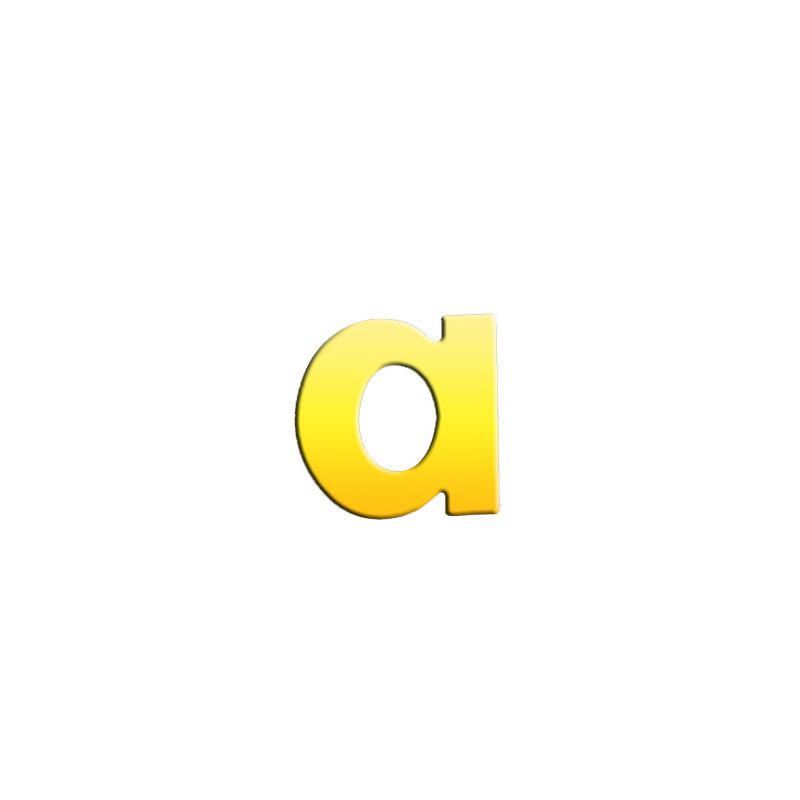 Hardbrass Huisnummers  - 120mm - PVD messing