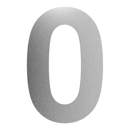 GPF Huisnummers XXL - 400mm - RVS