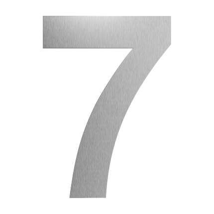 GPF Huisnummers XXL - 400mm - RVS